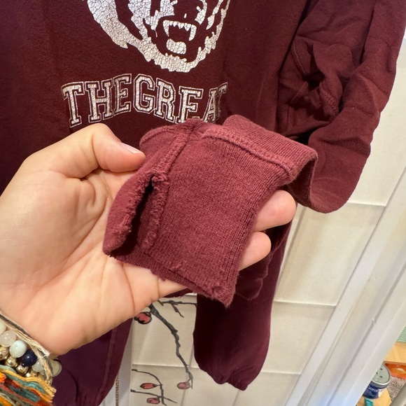 The great bear print sweater sweatshirt - Picture 4 of 5